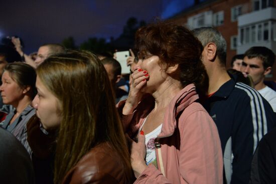 Military barrack collapses in Omsk region