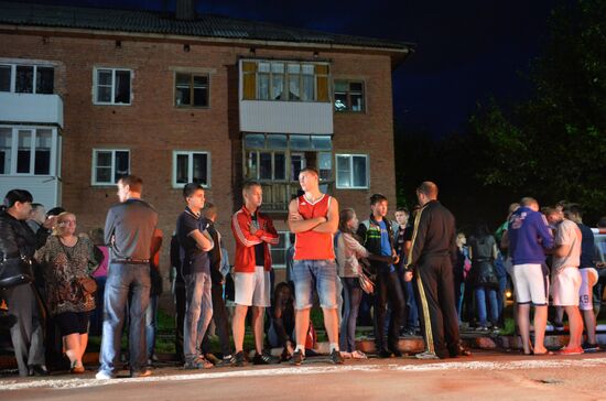 Military barrack collapses in Omsk region