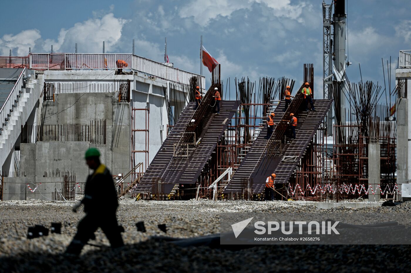 Reconstruction of Fisht Stadium ahead of 2018 FIFA World Cup