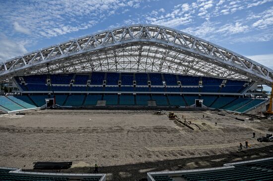 Reconstruction of Fisht Stadium ahead of 2018 FIFA World Cup