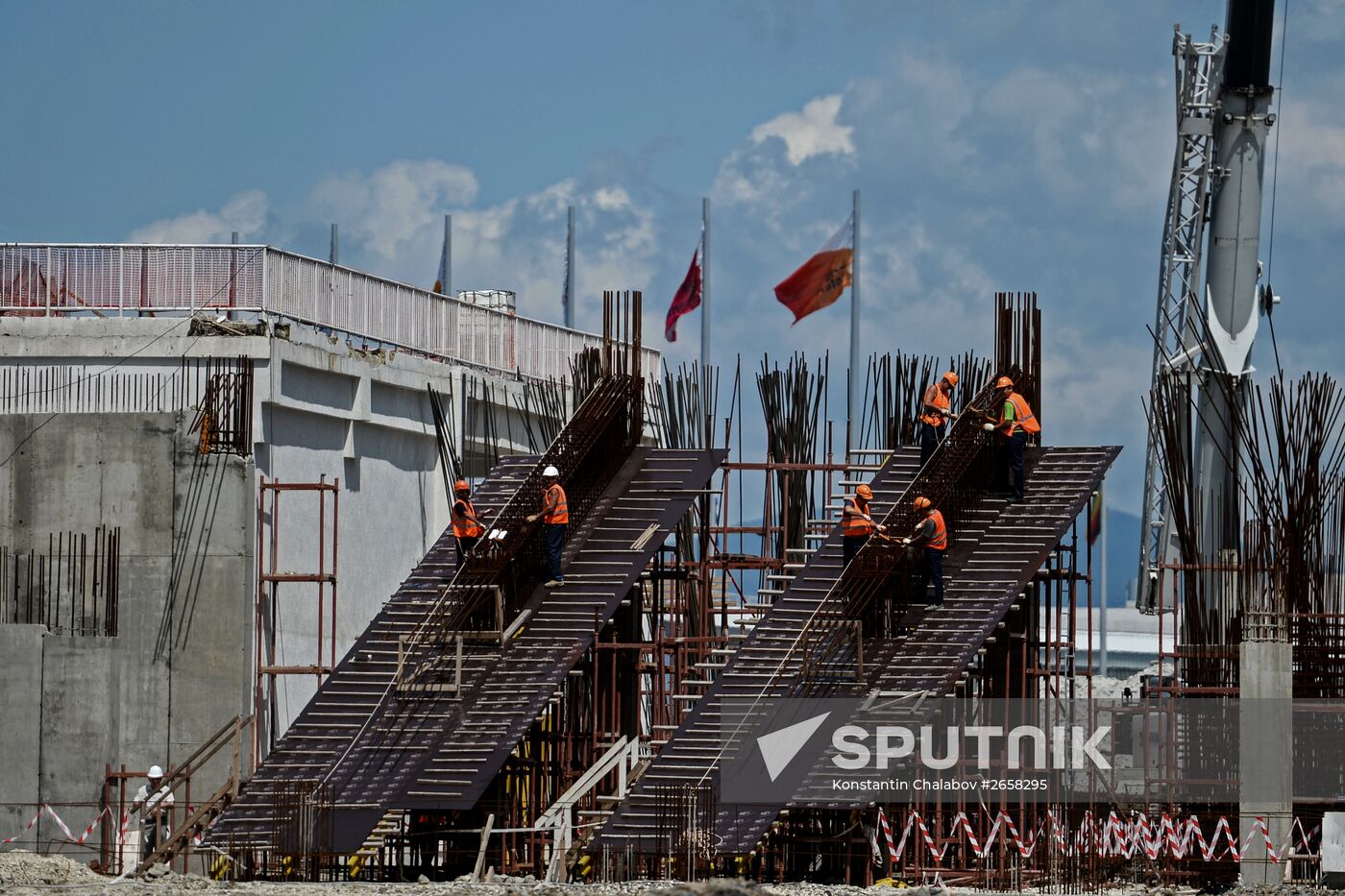 Reconstruction of Fisht Stadium ahead of 2018 FIFA World Cup