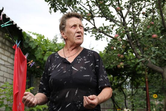 Crash site of Malaysia Airlines Boeing 777