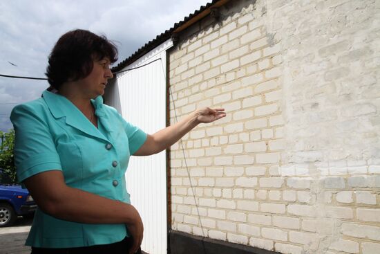Crash site of Malaysia Airlines Boeing 777