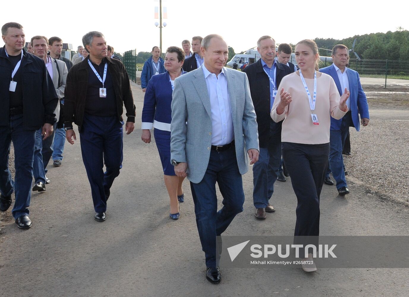 President Vladimir Putin visits Terra Scientia Russian Educational Youth Forum