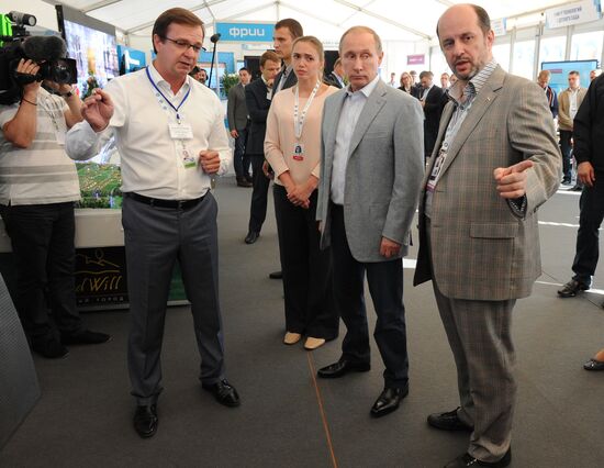 President Vladimir Putin visits Terra Scientia Russian Educational Youth Forum