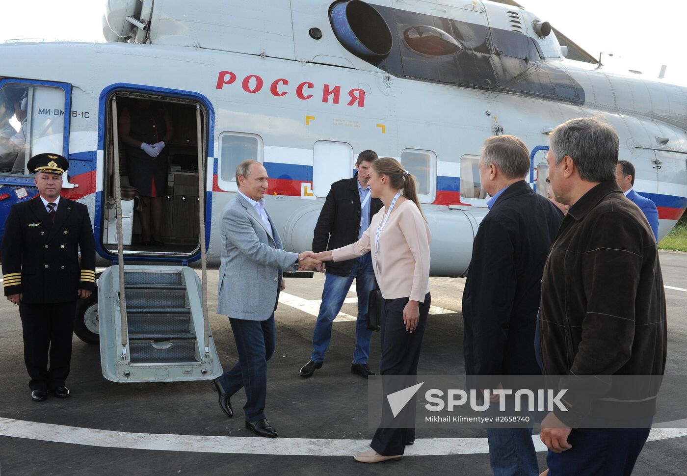 President Vladimir Putin visits Terra Scientia Russian Educational Youth Forum
