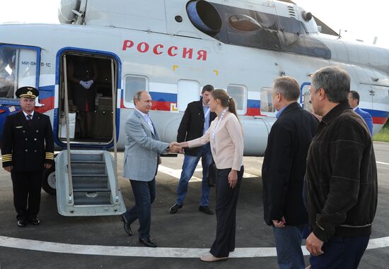 President Vladimir Putin visits Terra Scientia Russian Educational Youth Forum