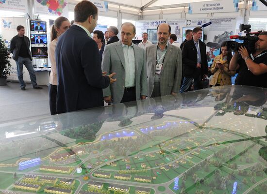President Vladimir Putin visits Terra Scientia Russian Educational Youth Forum