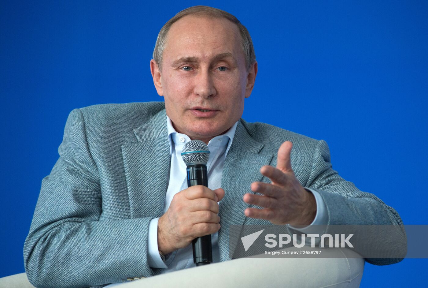 President Vladimir Putin visits Terra Scientia Russian Educational Youth Forum