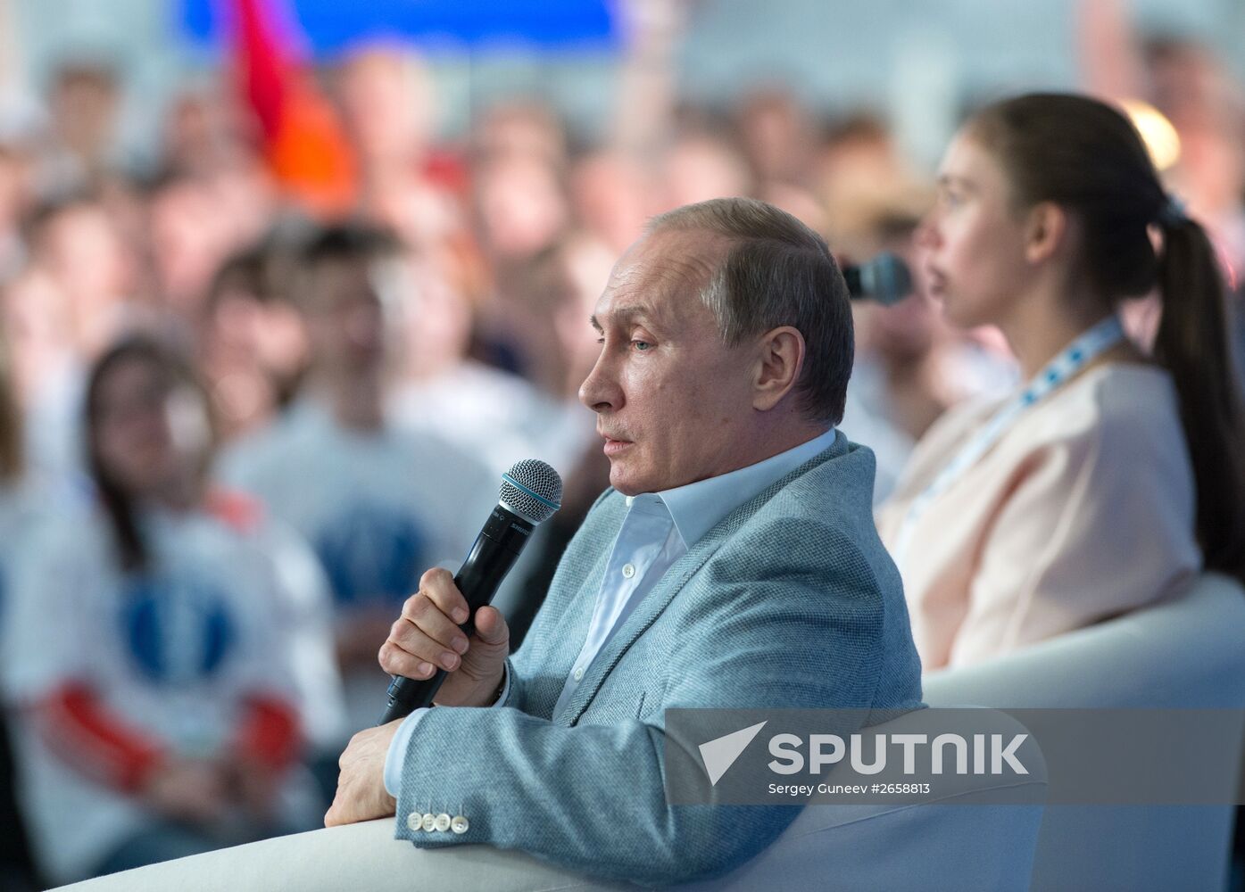 President Vladimir Putin visits Terra Scientia Russian Educational Youth Forum
