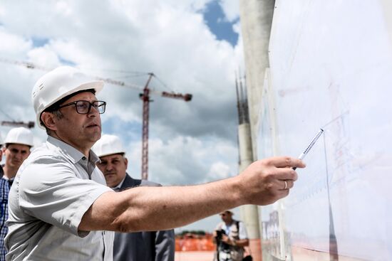 Rostov Arena construction ahead of 2018 FIFA World Cup
