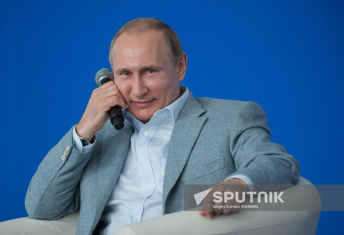 President Vladimir Putin visits Terra Scientia Russian Educational Youth Forum