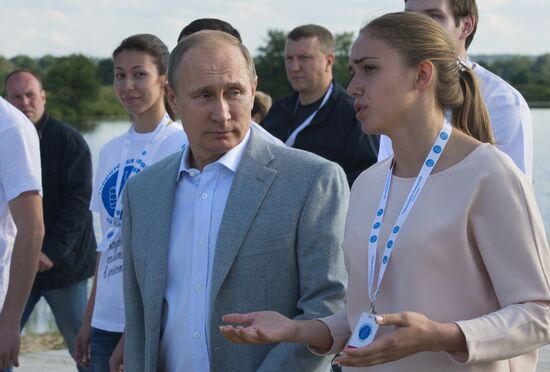 President Vladimir Putin visits Terra Scientia Russian Educational Youth Forum