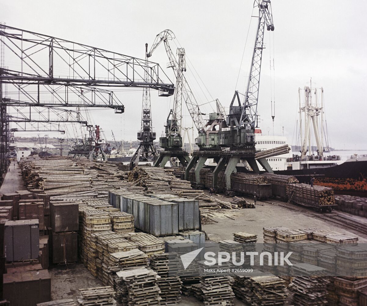 Vanino sea port