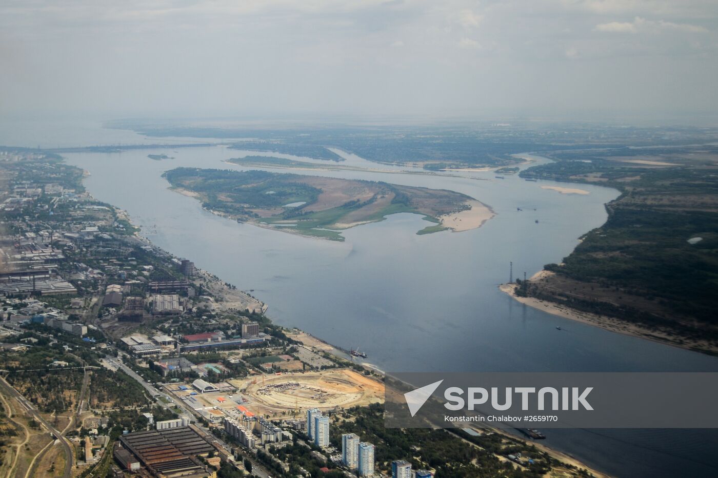 Stadium construction in Volgograd ahead of 2018 FIFA World Cup