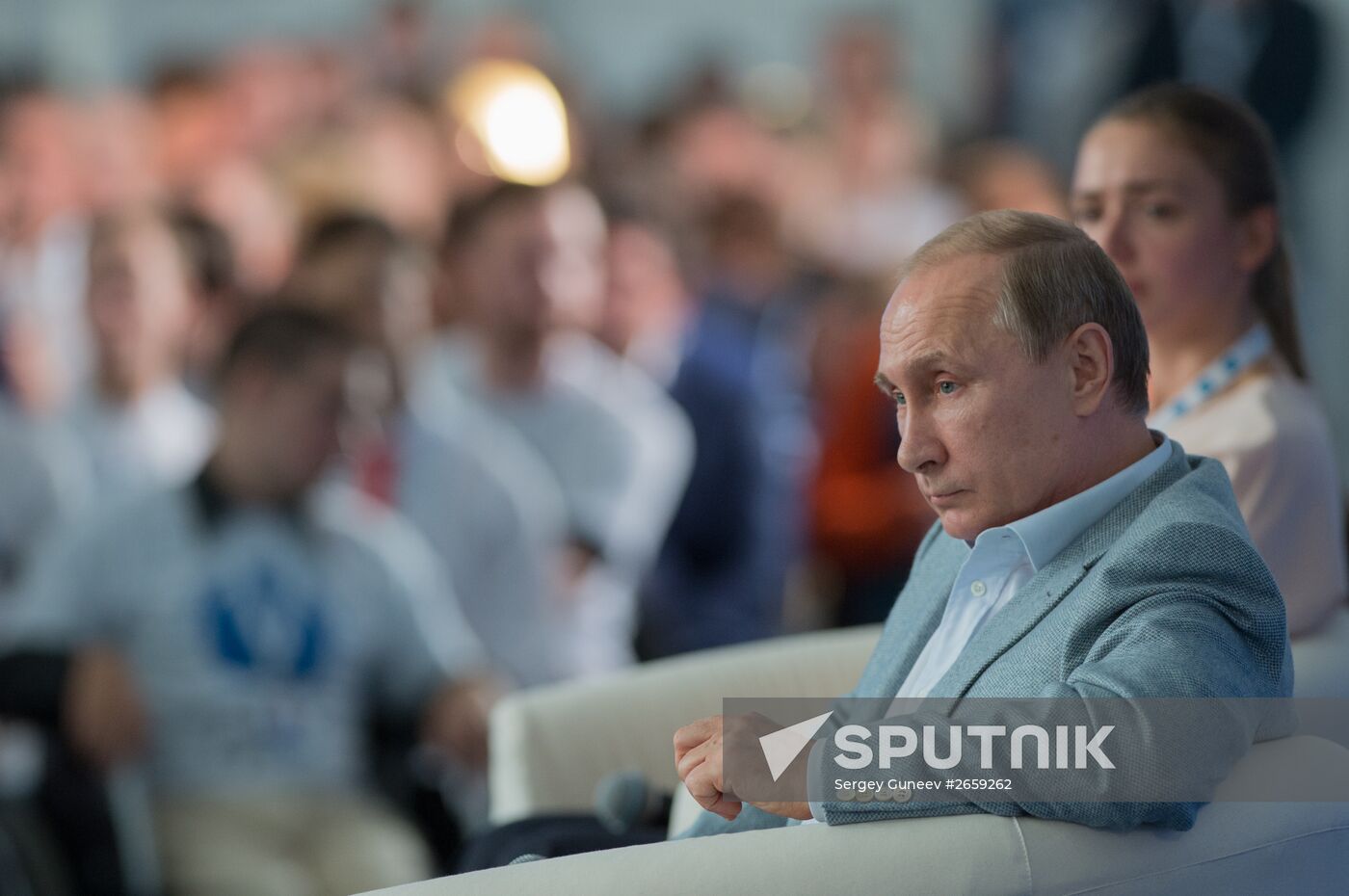 President Vladimir Putin visits Terra Scientia Russian Educational Youth Forum