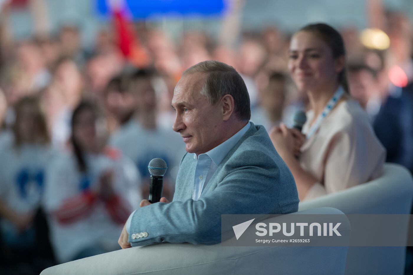 President Vladimir Putin visits Terra Scientia Russian Educational Youth Forum