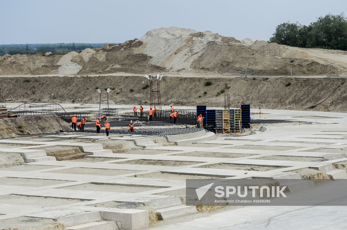 Stadium construction in Volgograd ahead of 2018 FIFA World Cup