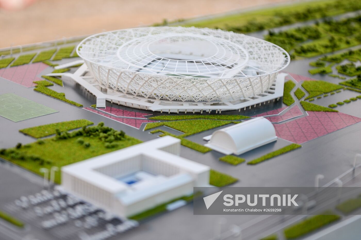 Stadium construction in Volgograd ahead of 2018 FIFA World Cup