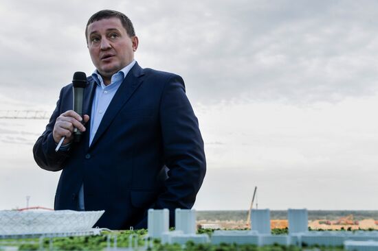 Stadium construction in Volgograd ahead of 2018 FIFA World Cup