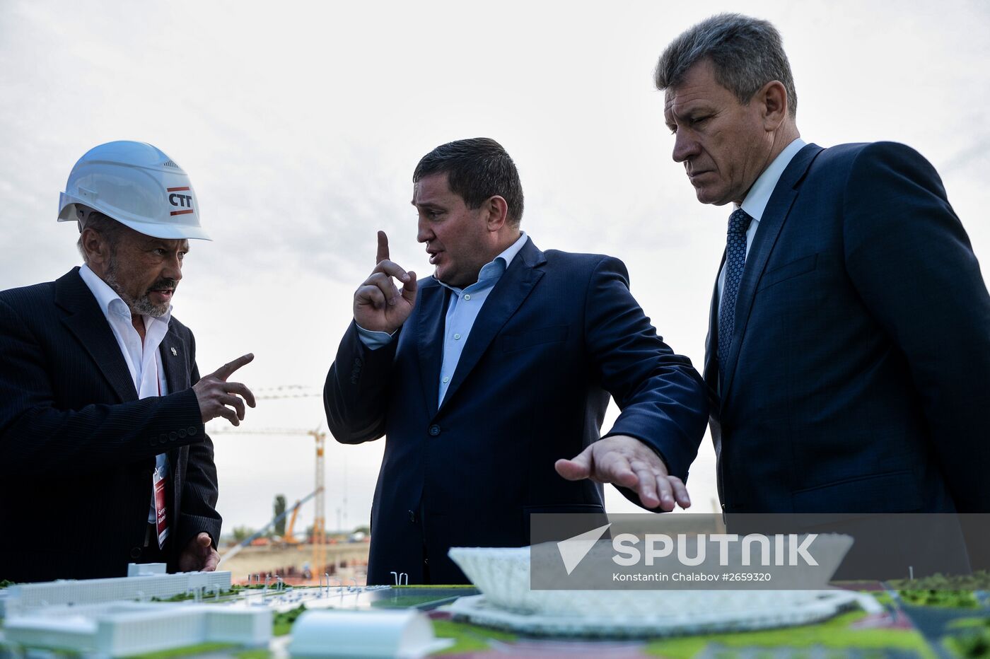 Stadium construction in Volgograd ahead of 2018 FIFA World Cup