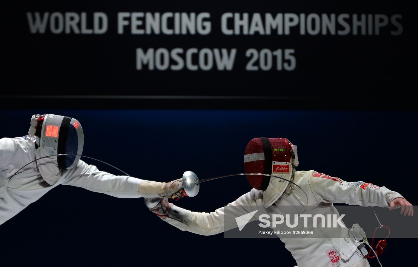 Fencing. World championships. Day Three