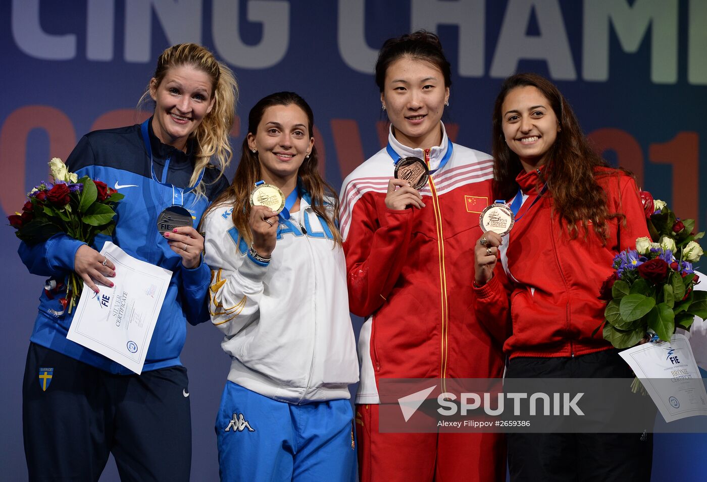 Fencing. World championships. Day Three