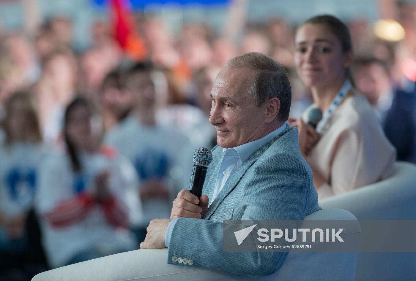 President Vladimir Putin visits Terra Scientia Russian Educational Youth Forum