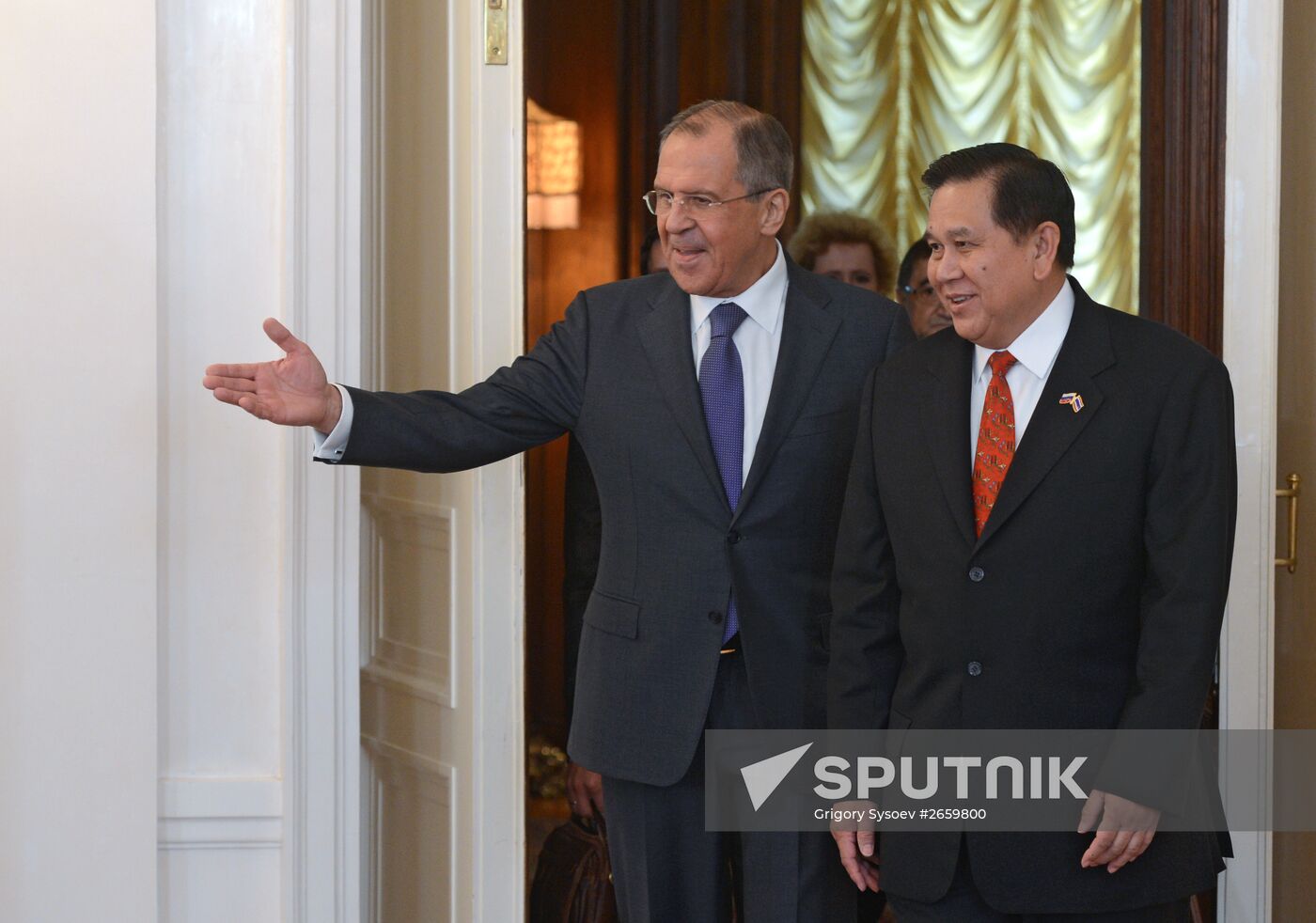 Meeting of Foreign Ministers of Russia and Thailand