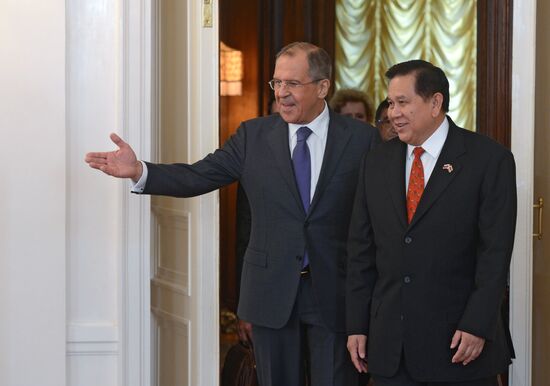 Meeting of Foreign Ministers of Russia and Thailand