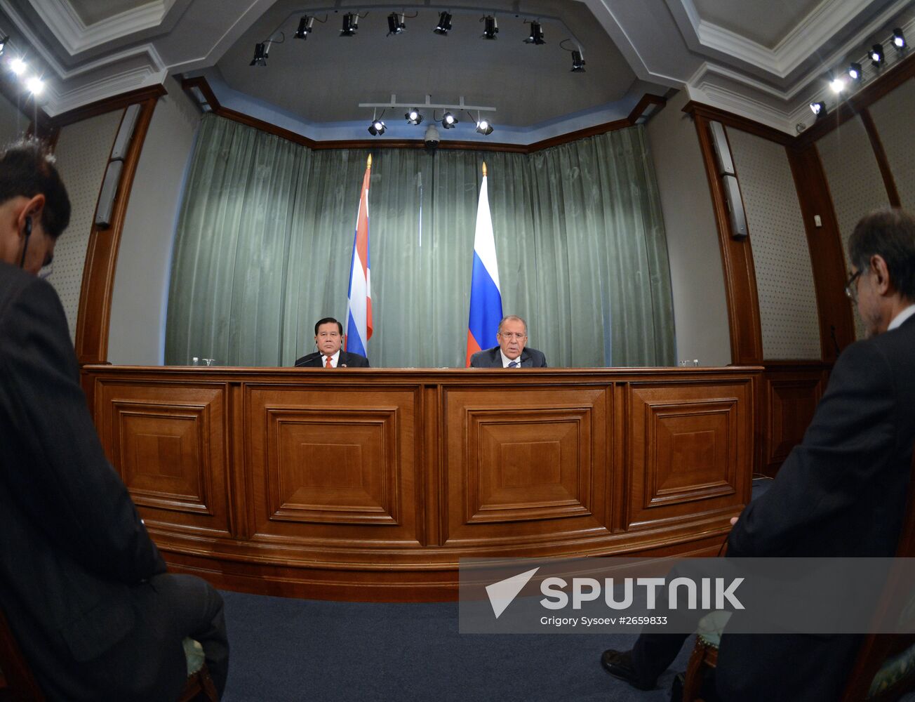 Meeting of Foreign Ministers of Russia and Thailand