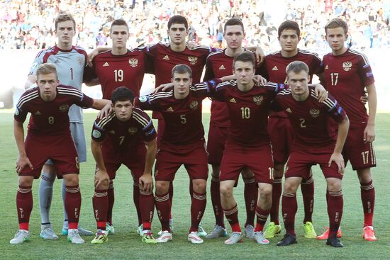 Football. UEFA Under 19 Championship. Russia vs. Greece