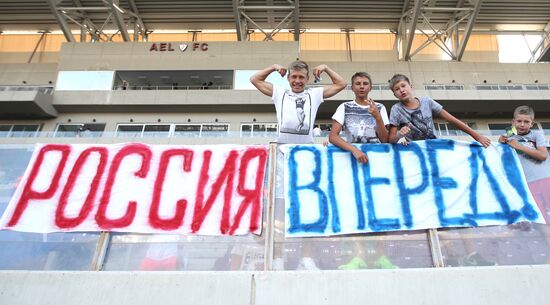 Football. UEFA Under 19 Championship. Russia vs. Greece