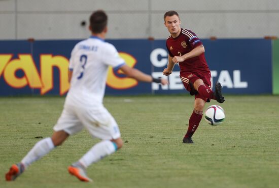 Football. UEFA Under 19 Championship. Russia vs. Greece