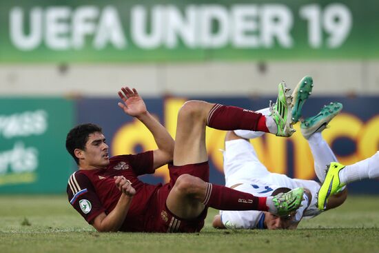Football. UEFA Under 19 Championship. Russia vs. Greece