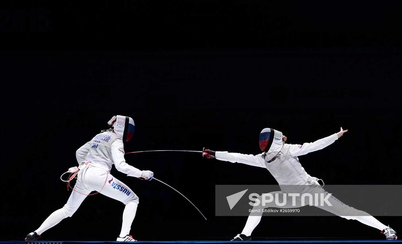World Fencing Championships. Day Four