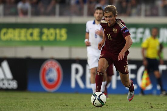 Football. UEFA Under 19 Championship. Russia vs. Greece