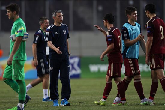 Football. UEFA Under 19 Championship. Russia vs. Greece