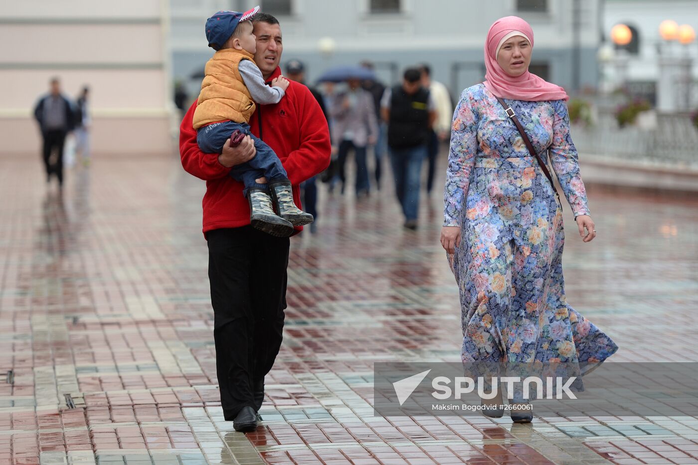 Muslims celebrate Eid al-Fitr in Russian regions