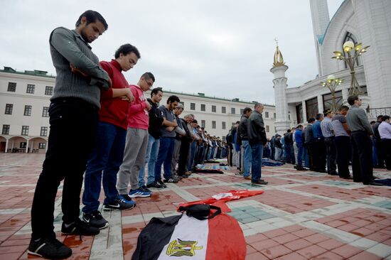 Muslims celebrate Eid al-Fitr in Russian regions