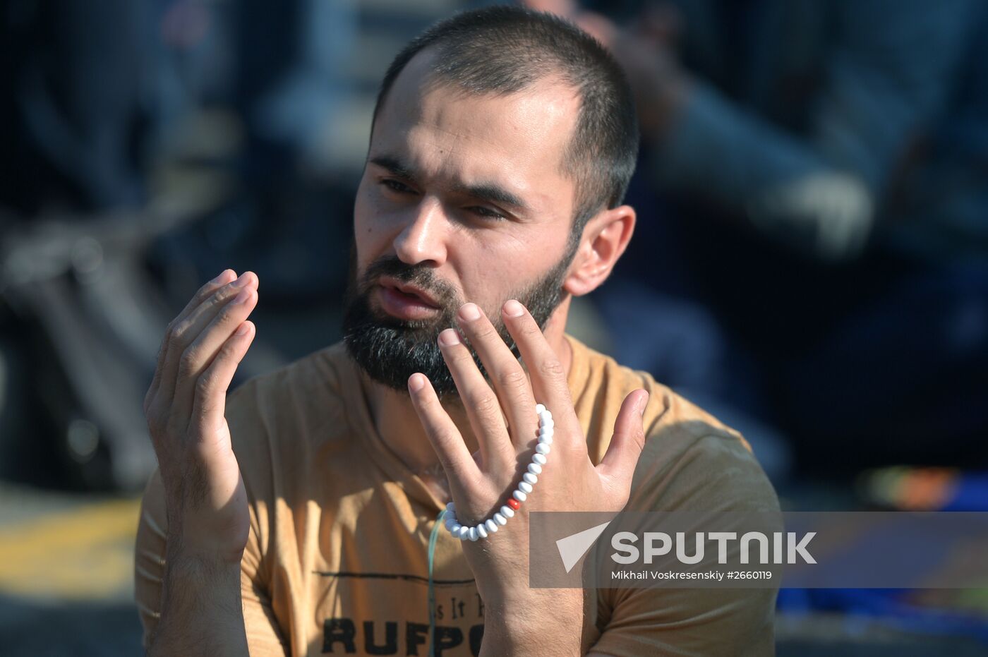 Muslims celebrate Eid al-Fitr in Moscow