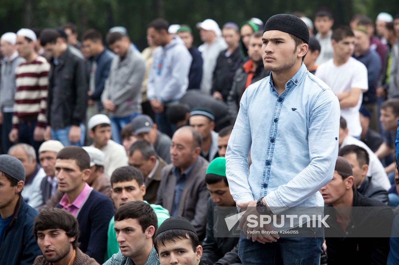 Muslims celebrate Eid al-Fitr in Russian regions