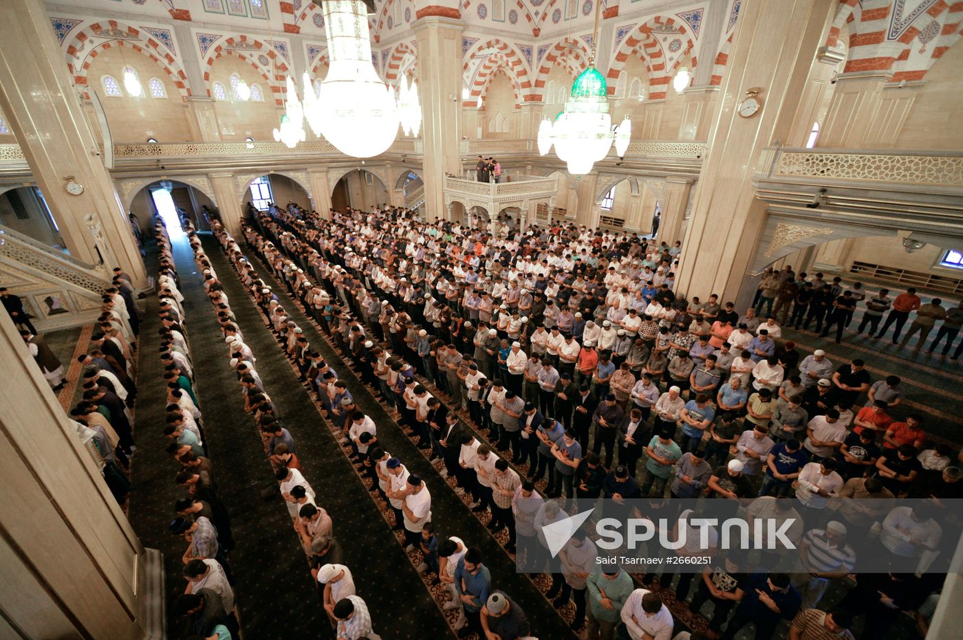 Muslims celebrate Eid al-Fitr in Russian regions