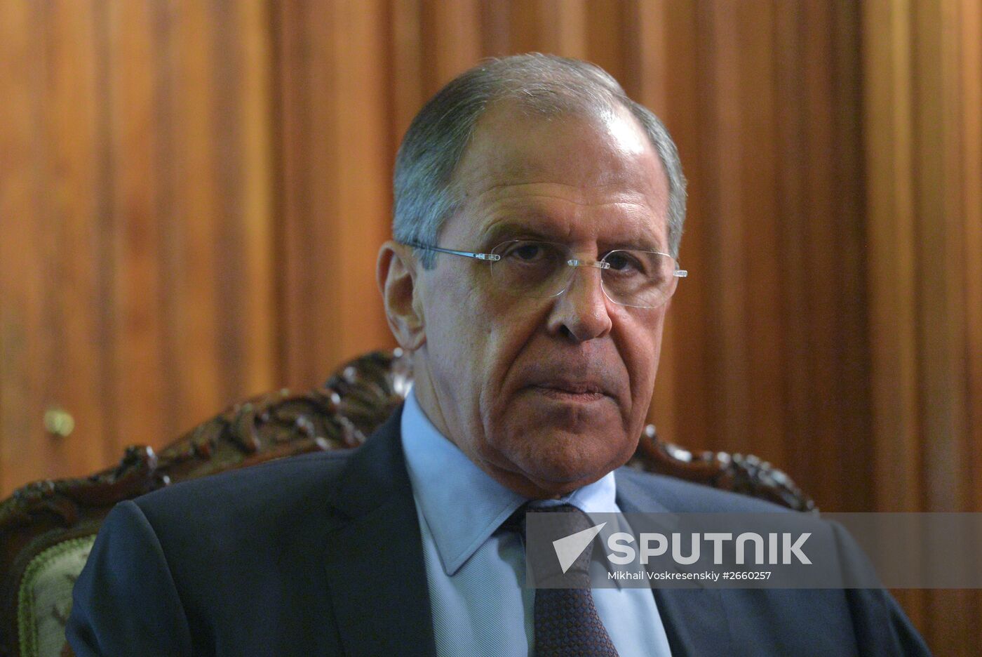 Foreign Minister Sergei Lavrov meets with Azerbaijani counterpart