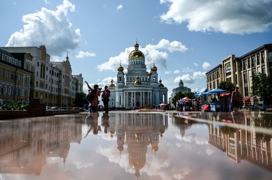 Russia's cities. Saransk