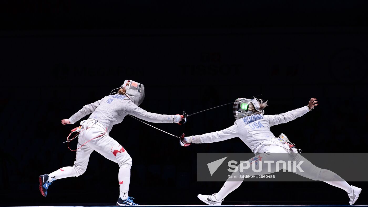 World Fencing Championships. Day Five