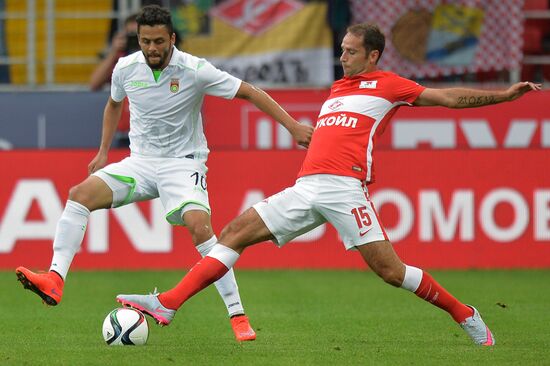 Football. RFPL. Spartak vs Ufa