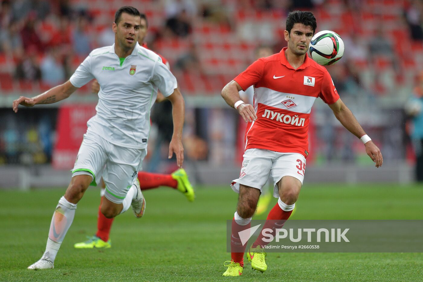 Football. Russian Premiere League. Spartak vs. Ufa
