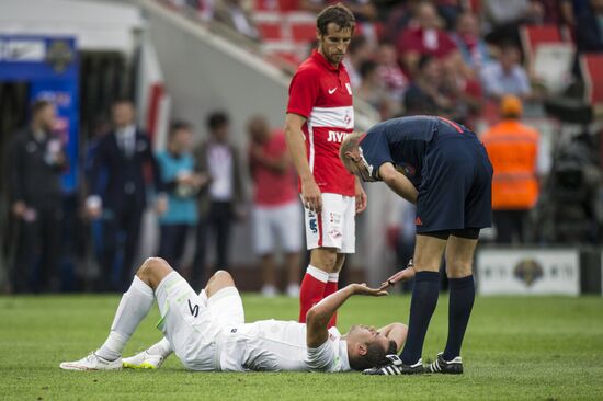 Football. RFPL. Spartak vs Ufa