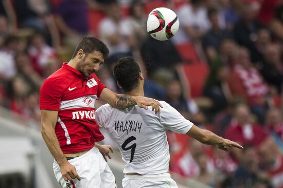 Football. RFPL. Spartak vs Ufa